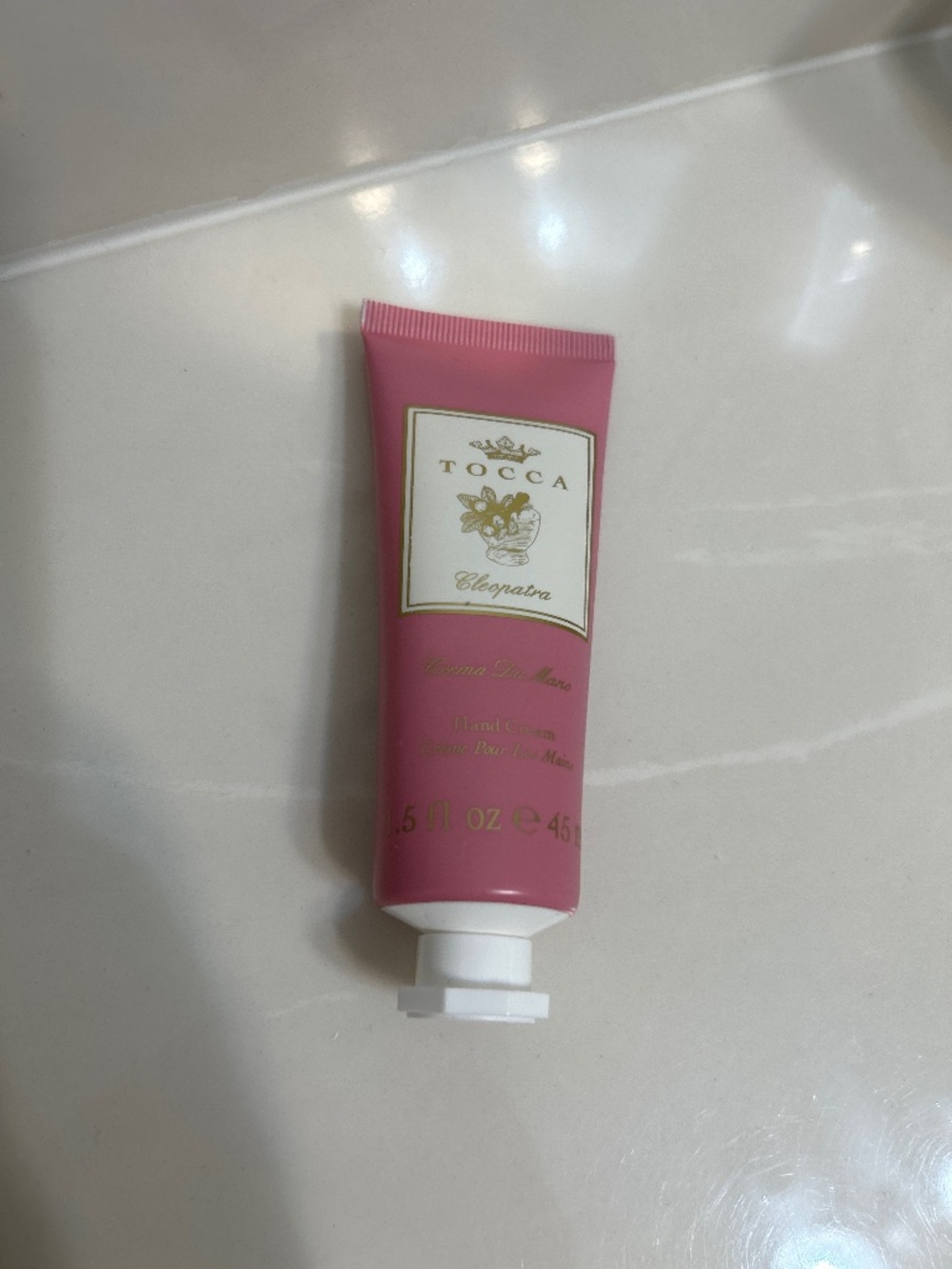 New! Tocca hand cream